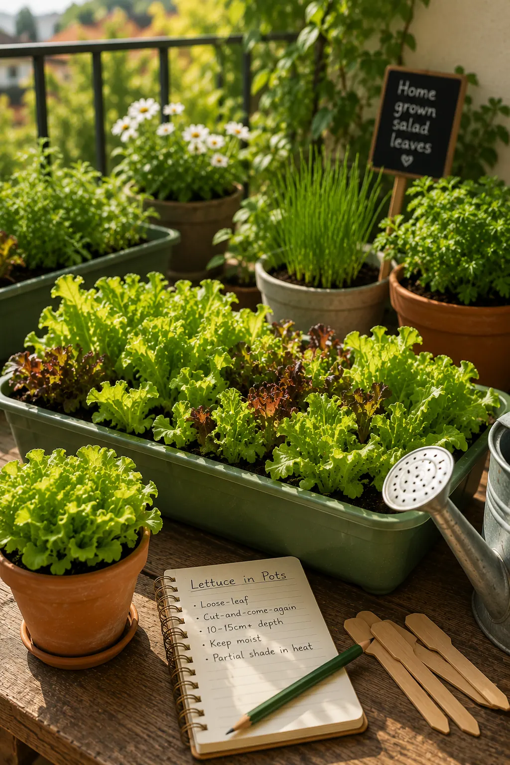 How to Grow Lettuce in Pots