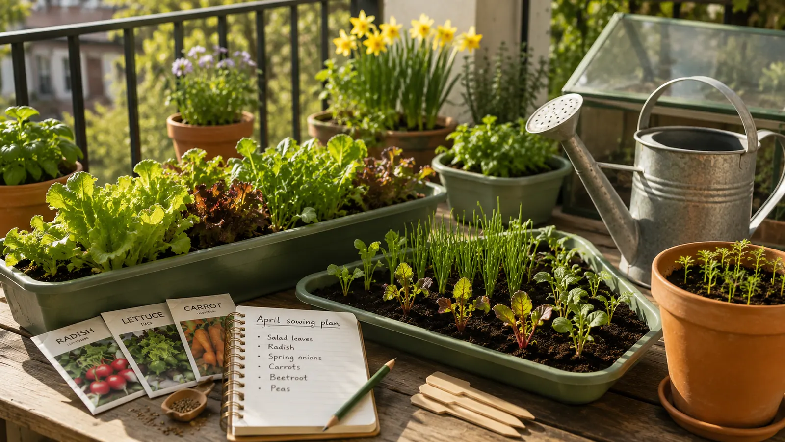 What to sow in April