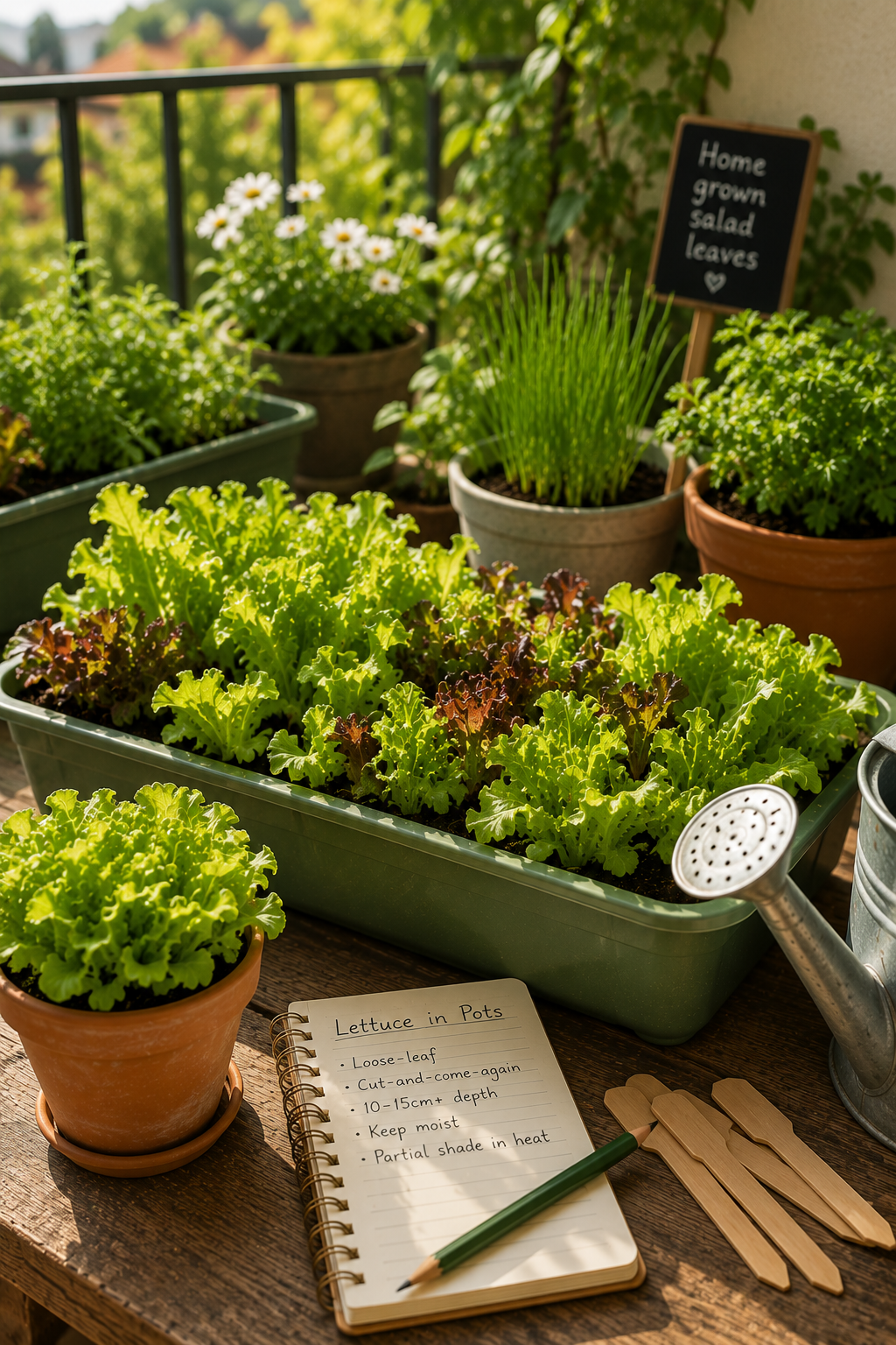 How to Grow Lettuce in Pots