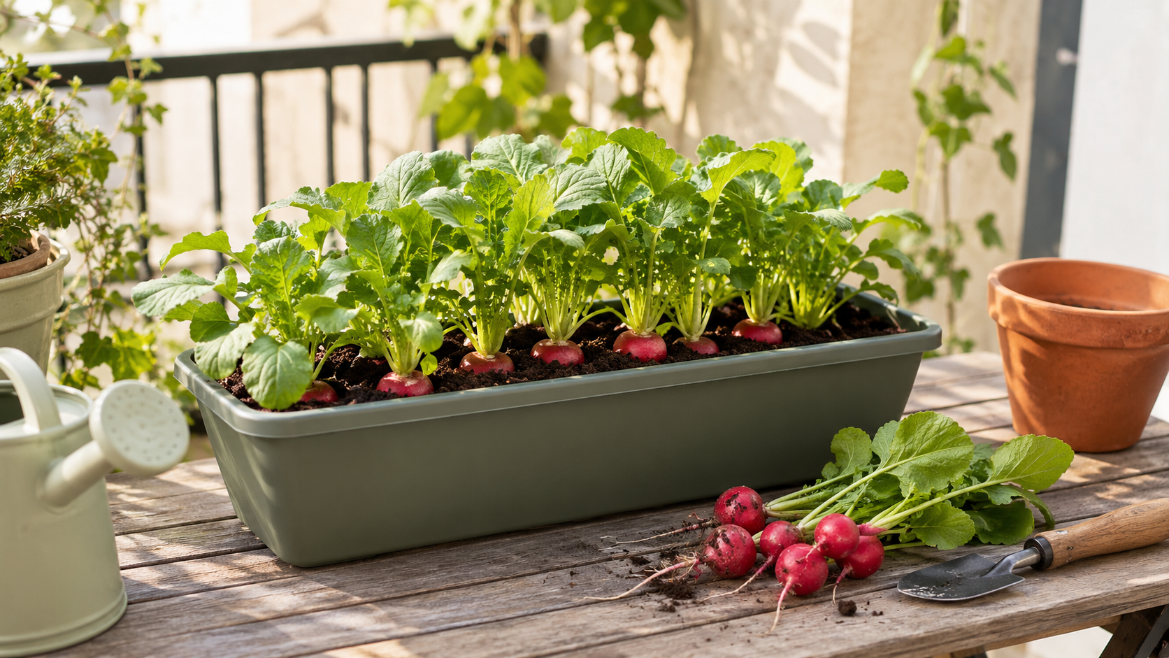 How to Grow Radishes in Containers